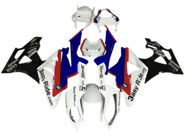 Shop 2017-2018 BMW S1000RR Motorcycle Fairings Kit - White Blue Red Glossy Black