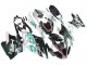 2017-2018 BMW S1000RR Motorcycle Fairings - White Green