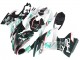 2017-2018 BMW S1000RR Motorcycle Fairings - White Green