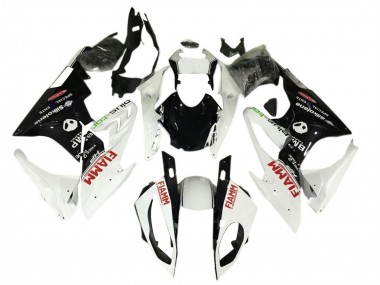 Shop 2017-2018 BMW S1000RR Motorcycle Fairings - White Black Fiamm