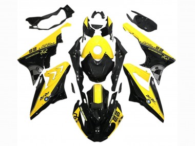 Shop 2017-2018 BMW S1000RR Motorcycle Fairings - Yellow Black