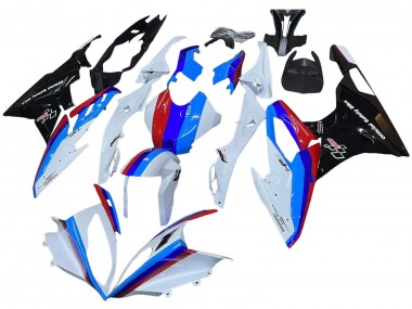Shop 2015-2016 BMW S1000RR Motorcycle Fairing Kits - White Red Blue Glossy Black