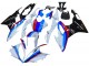 2015-2016 BMW S1000RR Motorcycle Fairing Kits - White Red Blue Glossy Black