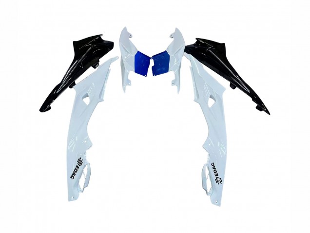 2015-2016 BMW S1000RR Motorcycle Fairing Kits - White Blue Glossy Black