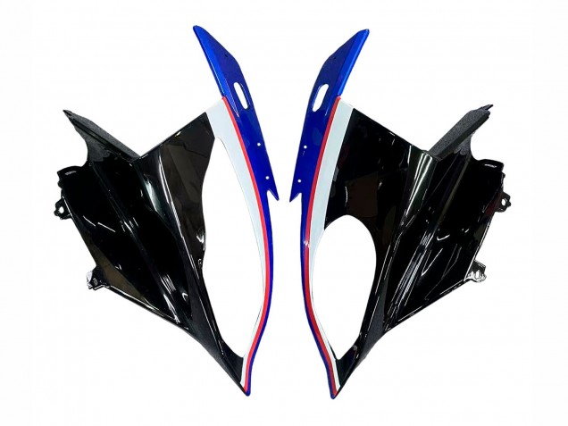 2015-2016 BMW S1000RR Motorcycle Fairing Kits - White Blue Glossy Black