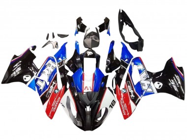 Shop 2015-2016 BMW S1000RR Motorcycle Fairing - Blue Red Glossy Black