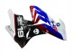 2015-2016 BMW S1000RR Bike Fairings - White Red Blue Black