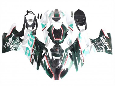 Shop 2015-2016 BMW S1000RR Motorcycle Fairings - White Green Black