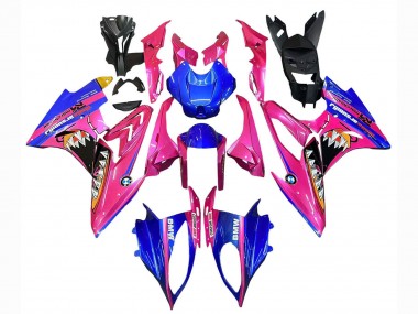 Shop 2015-2016 BMW S1000RR Motorcycle Fairings - Pink Blue Shark