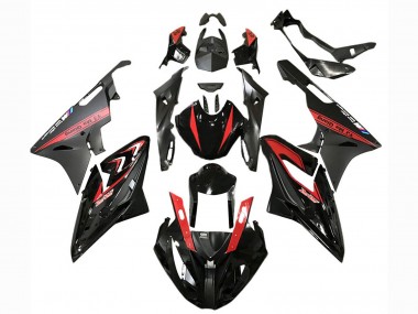 Shop 2015-2016 BMW S1000RR Motorcycle Fairings - Red Glossy Black Matte Black