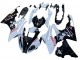 2015-2016 BMW S1000RR Motorcycle Fairings - White Glossy Black Fiamm