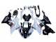 2015-2016 BMW S1000RR Motorcycle Fairings - White Glossy Black Fiamm