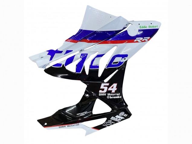 2009-2014 BMW S1000RR Motorcycle Fairings - White Red Blue Black Tyco