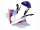 2009-2014 BMW S1000RR Motorcycle Fairings - White Red Blue Black Tyco