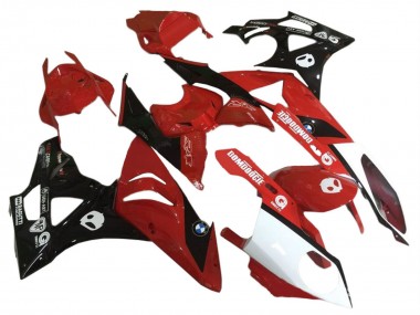 Shop 2009-2014 BMW S1000RR Motorcycle Fairings - Red White Glossy Black