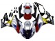 2009-2014 BMW S1000RR Motorcycle Fairings - White Red Yellow Black Castrol