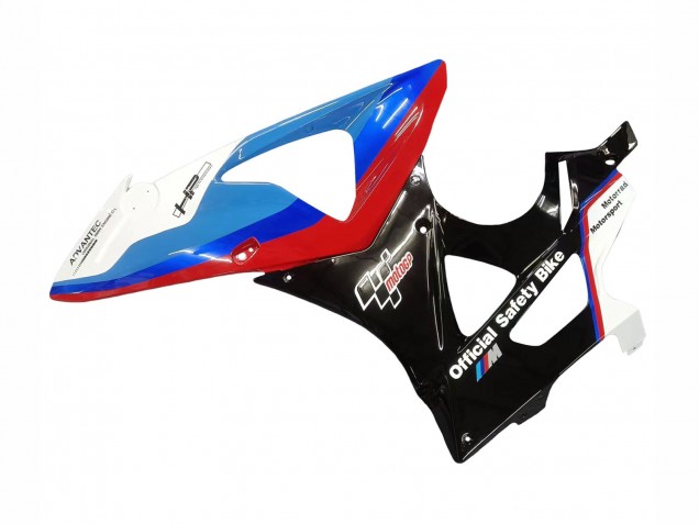 2009-2014 BMW S1000RR Full Motorcycle Fairings - White Red Blue Glossy Black