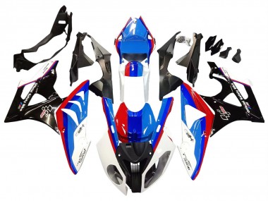 Shop 2009-2014 BMW S1000RR Full Motorcycle Fairings - White Red Blue Glossy Black