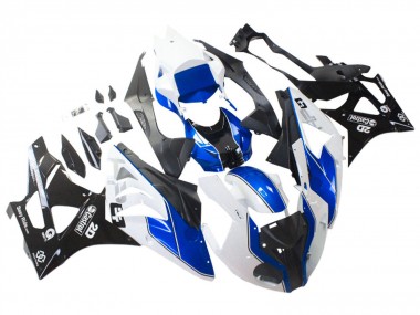 Shop 2009-2014 BMW S1000RR Motorcycle Fairings - White Blue Glossy Black Castrol