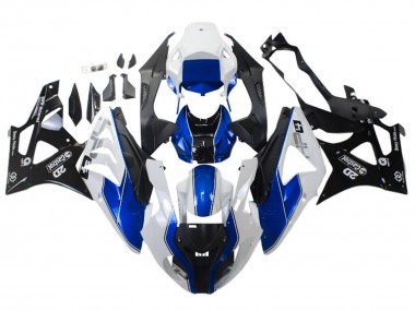 Shop 2009-2014 BMW S1000RR Motorcycle Fairings - White Blue Glossy Black Castrol