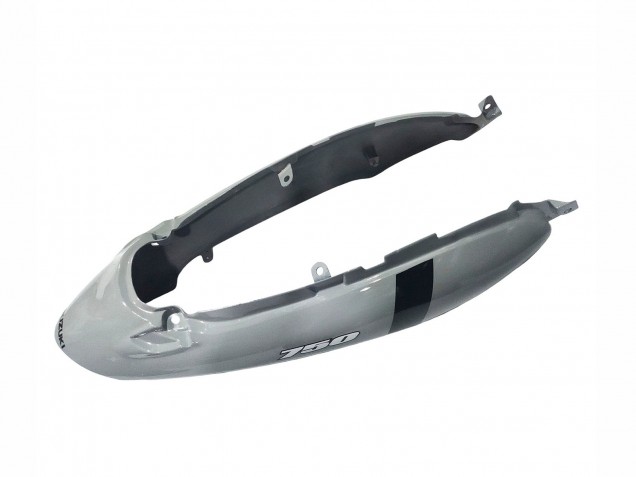 2004-2006 Suzuki GSX600F/GSX750F Motorcycle Fairing - Glossy Black Grey