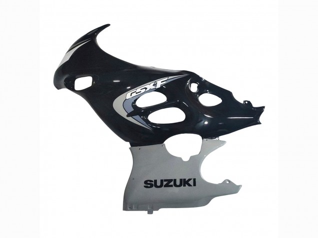 2004-2006 Suzuki GSX600F/GSX750F Motorcycle Fairing - Glossy Black Grey