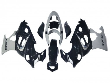 Shop 2004-2006 Suzuki GSX600F/GSX750F Motorcycle Fairing - Glossy Black Grey