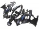 2004-2006 Suzuki GSX600F/GSX750F Motorcycle Fairings - Matte Black with Blue Logo