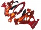 2004-2006 Suzuki GSX600F/GSX750F Motorcycle Fairings - Burnt Orange White Logo