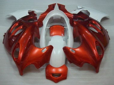 Shop 2004-2006 Suzuki GSX600F/GSX750F Motorcycle Fairings - Burnt Orange White