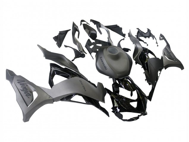 2023-2025 Kawasaki ZX6R Motorcycle Fairings - Grey Ninja