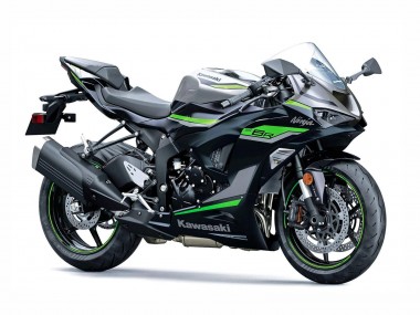 Shop 2023-2025 Kawasaki ZX6R Motorcycle Fairings - Black Grey Green Ninja