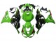 2023-2025 Kawasaki ZX6R Motorcycle Fairings - Green Black