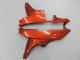 2007-2008 Honda CBR600RR Motorcycle Fairing Kits - Orange Matte Black