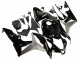 2007-2008 Honda CBR600RR Motorcycle Fairing Kits - Silver Glossy Black