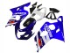 2004-2005 Suzuki GSXR 600 / GSXR 750 Motorcycle Fairing Kits - White Blue Black Red