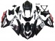 2008-2010 Suzuki GSXR 600 / GSXR 750 Motorcycle Fairings - Matte Black Red White