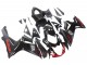 2011-2024 Suzuki GSXR 600 / GSXR 750 Motorcycle Fairings - Black Grey Red Line