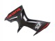 2011-2024 Suzuki GSXR 600 / GSXR 750 Motorcycle Fairings - Black Grey Red Line