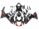 2011-2024 Suzuki GSXR 600 / GSXR 750 Motorcycle Fairings - Black Grey Red Line