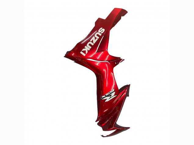 2011-2024 Suzuki GSXR 600 / GSXR 750 Motorcycle Fairings - Red White Decal