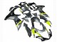 2011-2024 Suzuki GSXR 600 / GSXR 750 Motorcycle Fairings - Silver Yellow Black