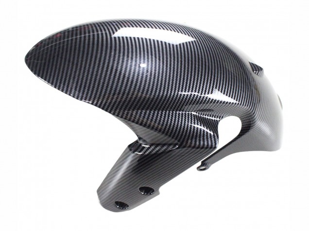 2011-2024 Suzuki GSXR 600 / GSXR 750 Motorcycle Fairings - Black Carbon Fiber Red