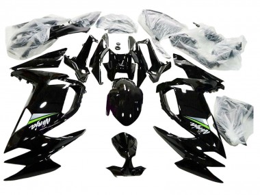 Shop 2020-2024 Kawasaki Ninja 650 EX650 Motorcycle Fairings - Glossy Black Green