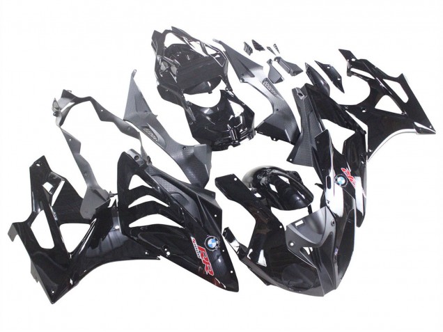 2009-2014 BMW S1000RR Motorcycle Fairing - Glossy Black
