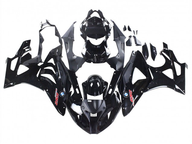 2009-2014 BMW S1000RR Motorcycle Fairing - Glossy Black