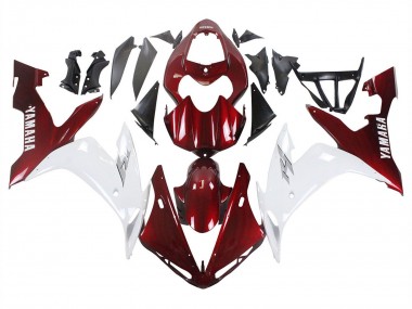 Shop 2004-2006 Yamaha YZF 1000 R1 Motorcycle Fairings - Red White