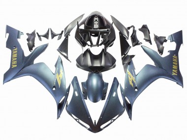 Shop 2004-2006 Yamaha YZF 1000 R1 Motorcycle Fairings - Dark Blue Gold Decals