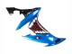 2004-2006 Yamaha YZF 1000 R1 Motorcycle Fairings - Blue Black Red White Shark