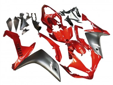 Shop 2007-2008 Yamaha YZF 1000 R1 Motorcycle Fairing - Red Matte Black